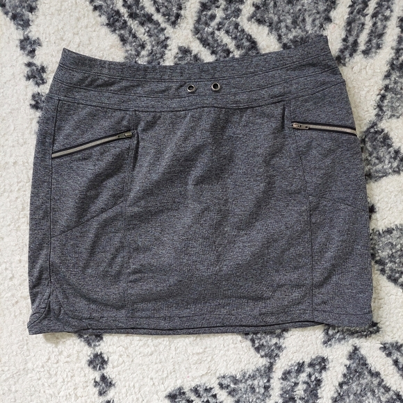 Gray Skort - Picture 1 of 9